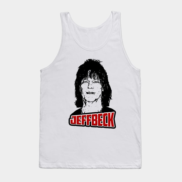 JEFFBECK THE YARDBIRDS Tank Top by AnggiePratama